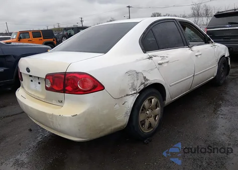 2007 Kia Optima Lx z USA, uszkodzony, nr VIN KNAGE123975082687